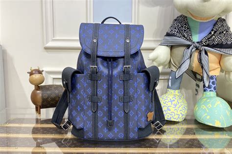 supreme louis vuitton christopher backpack replica|louis vuitton monogram canvas backpack.